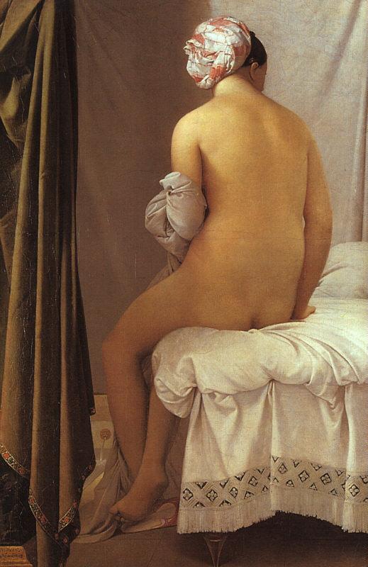 Jean-Auguste Dominique Ingres The Valpincon Bather oil painting image